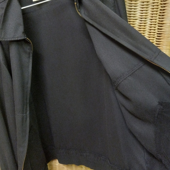 NAPA Valley Jacket Lightweight Full Zipper Pockets Navy Blue Size L/50 - Picture 4 of 10